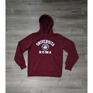 Universita Roma University of Rome Chip Hoodie Size‎ Medium